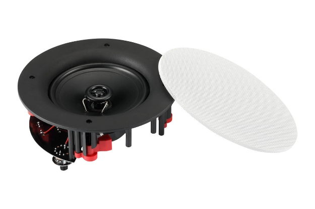 Picture of SPK1-C880T-WH | 8" 2-Way Ceiling Speaker, 70/100V and 8Ohm, 80W RMS, White