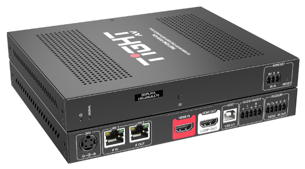 Picture of TNET-ENC-H101-DA | T-NETWORK 1GB 4K60 AVoIP Encoder with Dante AV