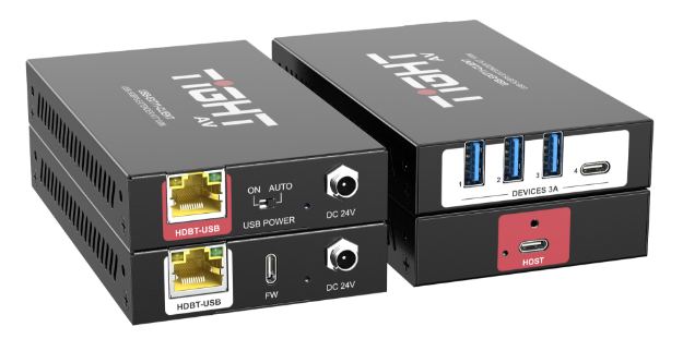Picture of USB-EXT11-KIT | USB 5G Extender Kit, 100m over HDBT with "On" or "Auto" function and PoC